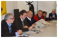 il tavolo dei relatori a Rovereto